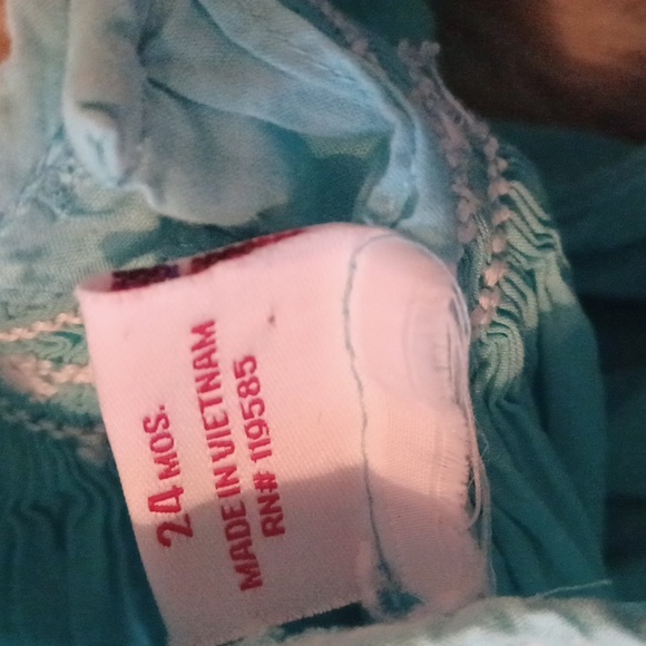 Smocked romper - Picture 3 of 3